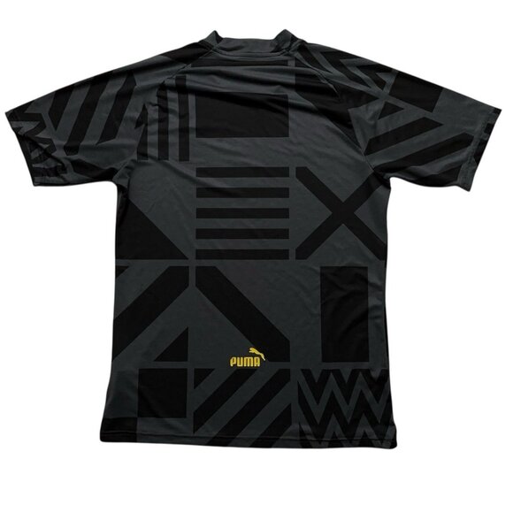 Puma Pre-Match Soccer Jersey Mens Size M Borussia Dortmund BVB Gray - Picture 3 of 7